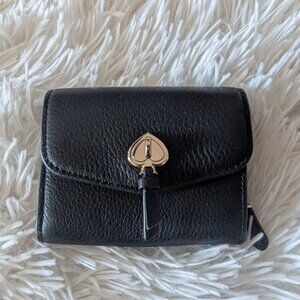 Kate spade black small wallet